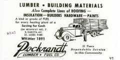 Pockrandt Lumber and Fuel Co.