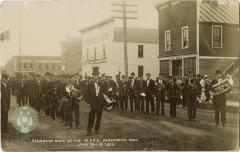 Glenwood Band in Alexandria 1910