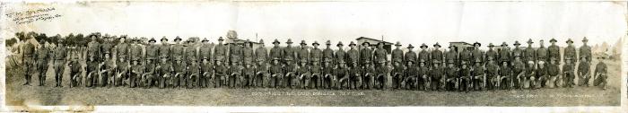 Company D 2nd Infantry Regiment at Camp Bobleter