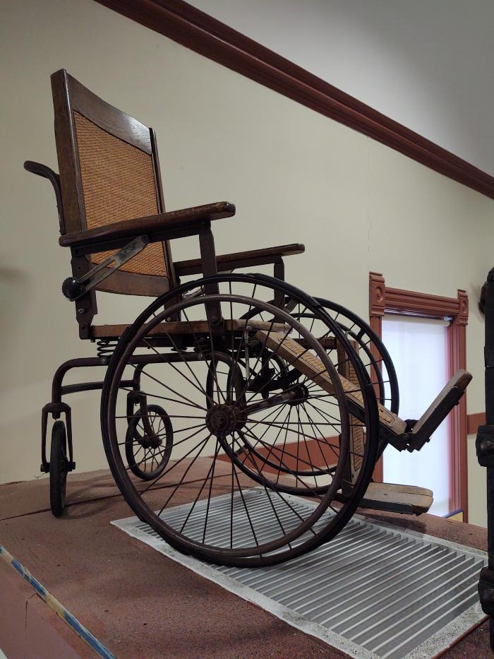 Wheelchair, wood