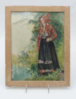 Woman in Folkdräkt: Print