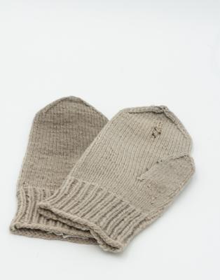 Hand Knit Mittens: Mittens