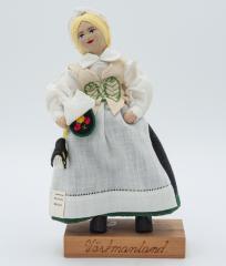 Västmanland Folk Dress Doll: Doll
