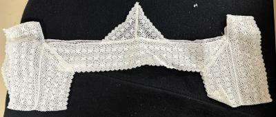Lace yoke, machine made lace