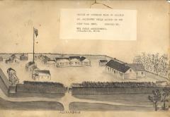 Sketch of Fort Alexandria