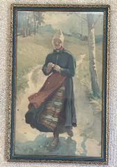 Rättvik Folkdräkt Framed Print