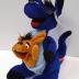 Cool Blue and Li'l Oaty stuffed animals