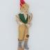 Doll with Rake and Green Vest: Doll