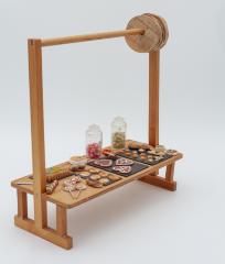 Bakery Counter with Treats: Doll Furniture