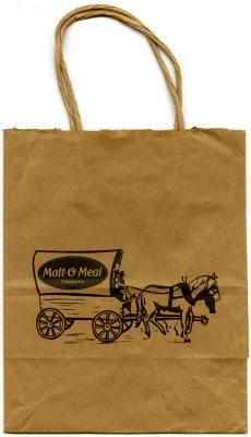 Malt-O-Meal paper bag