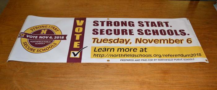 Strong Start/ Secure Schools/Vote Nov. 6, 2018