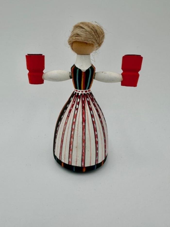 Doll with Bollnäs Folkdräkt: Doll