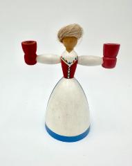 Doll with Ärtemark Folkdräkt: Doll