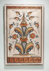 Kurbits Painting by Bengt Engman: Folk Painting