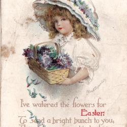 Postcard, Easter