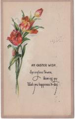 Easter postcard