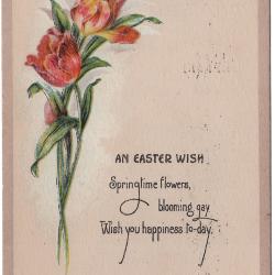 Easter postcard