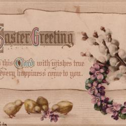 Postcard, Easter