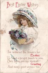 Postcard, Easter