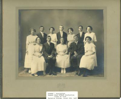 Photograph of Kasson Graduates 1918