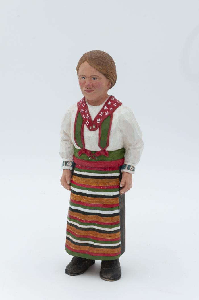 Rättvik Woman: Wood Carving