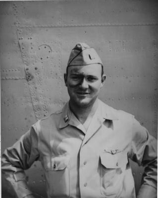 Photo of Bernard Benson, with line around eye