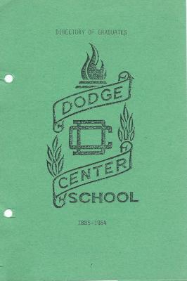 Roster, Dodge Center  High School graduates of 1885-1984