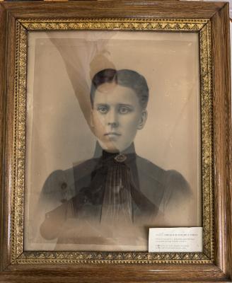  Large picture of Dorothy F. Norton in a gold frame
