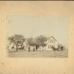 Photograph Farm photo, horse and carriage