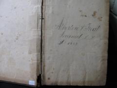 Ledger Atheron Truit Journal 1839