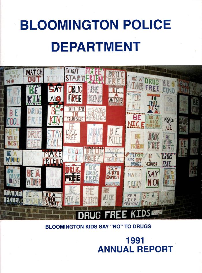Bloomington Police Department Annual Report 1991