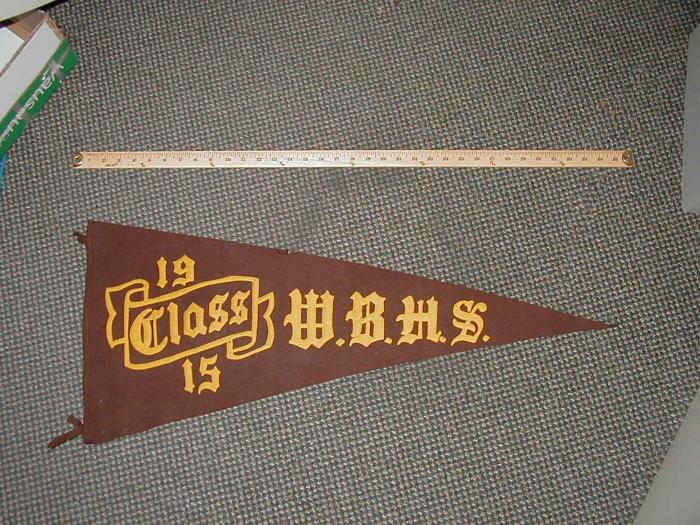 Class of 1915 Pennant from White Bear Lake High School