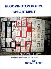 Bloomington Police Department Annual Report 1991