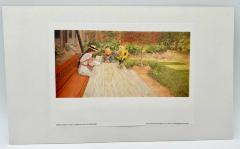 Reading Lesson by Carl Larsson: Print