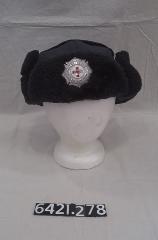 Winter uniform hat, Blmgtn Rescue Squad