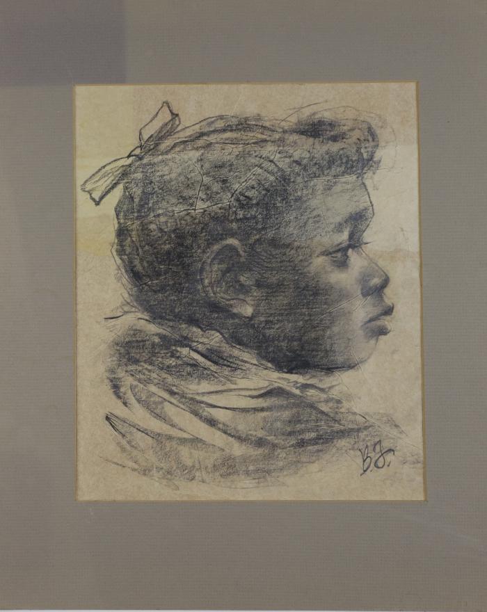 Child at au Easel