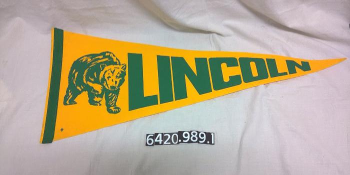 Lincoln High School pennant