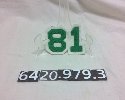 Letter jacket patch, Lincoln HS 1981