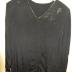 Black long-sleeved dress