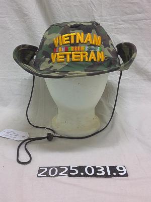 Vietnam Veteran green cameo baseball cap