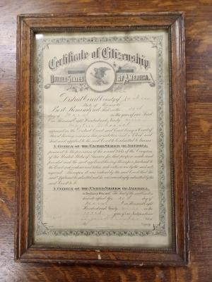Citizenship Certificate