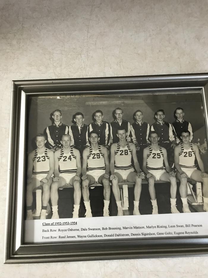 Basketball team photo 1952-1953-1954