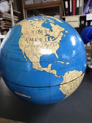 World Globe on stand