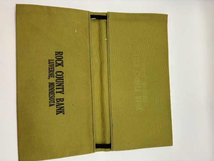 Rock County Bank Deposit Bag