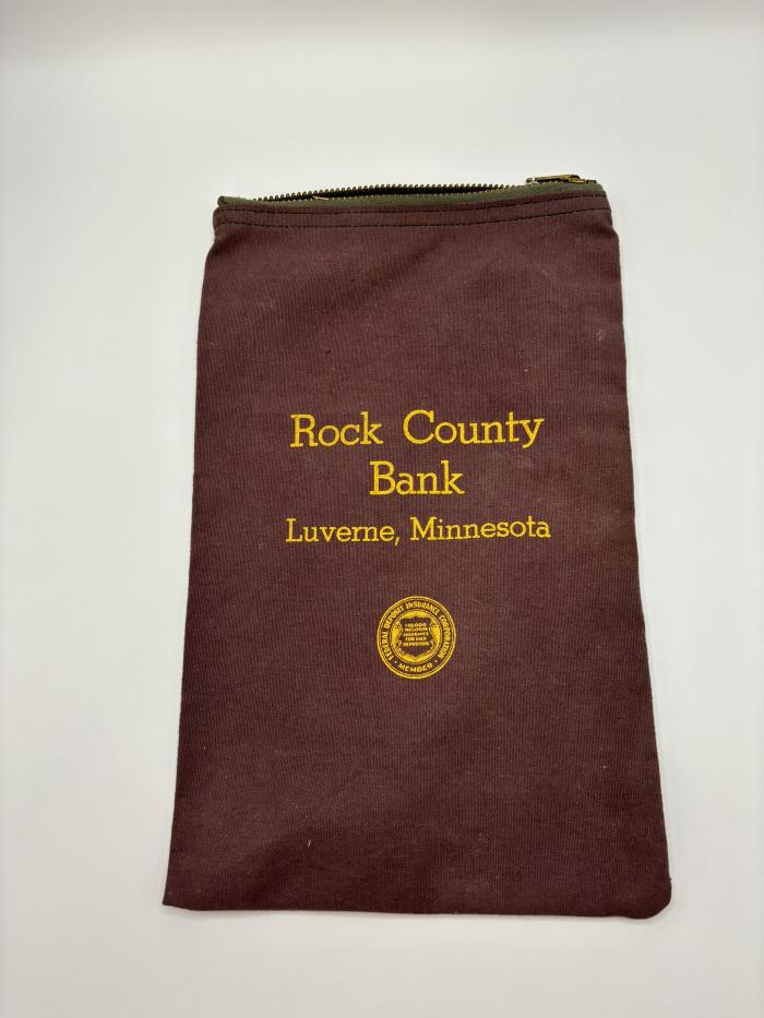 Rock County Bank Deposit Bag