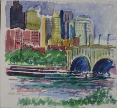 St. Anthony Main, Mpls. 3rd Ave. Bridge