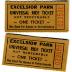 Excelsior Park Universal Ride Ticket