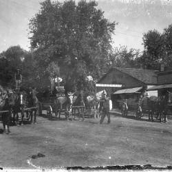 photograph, Mantorville Lumber yard