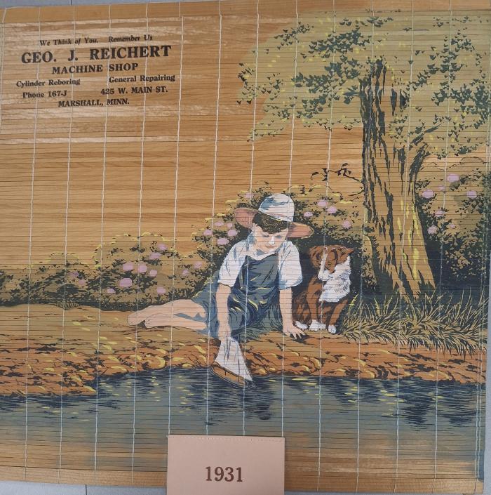1931 Geo. J. Reichart Machine Shop Calendar