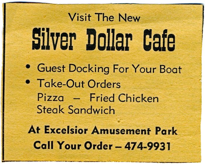 Silver Dollar Cafe Advertisement